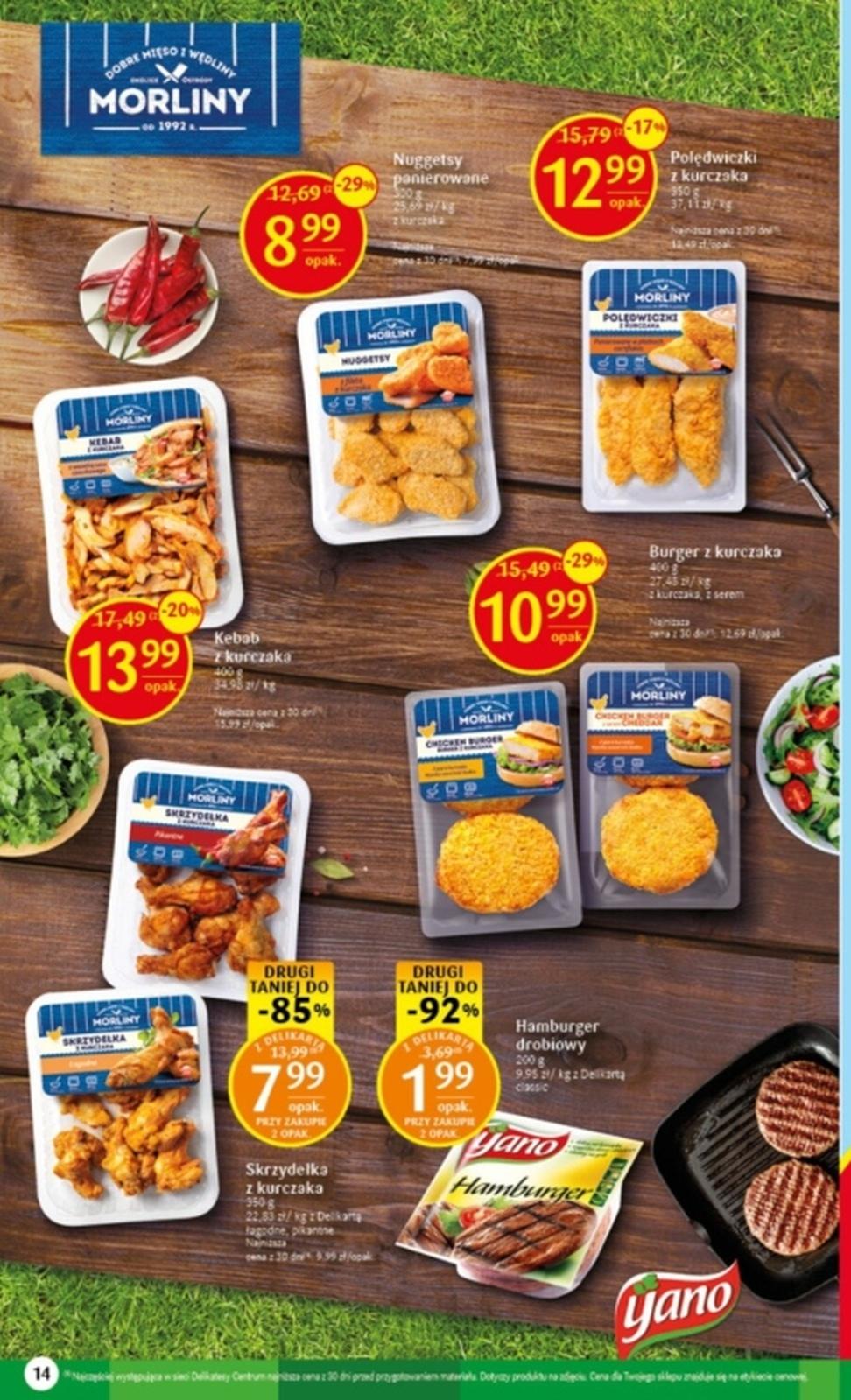 Gazetka promocyjna Delikatesy Centrum str. 14