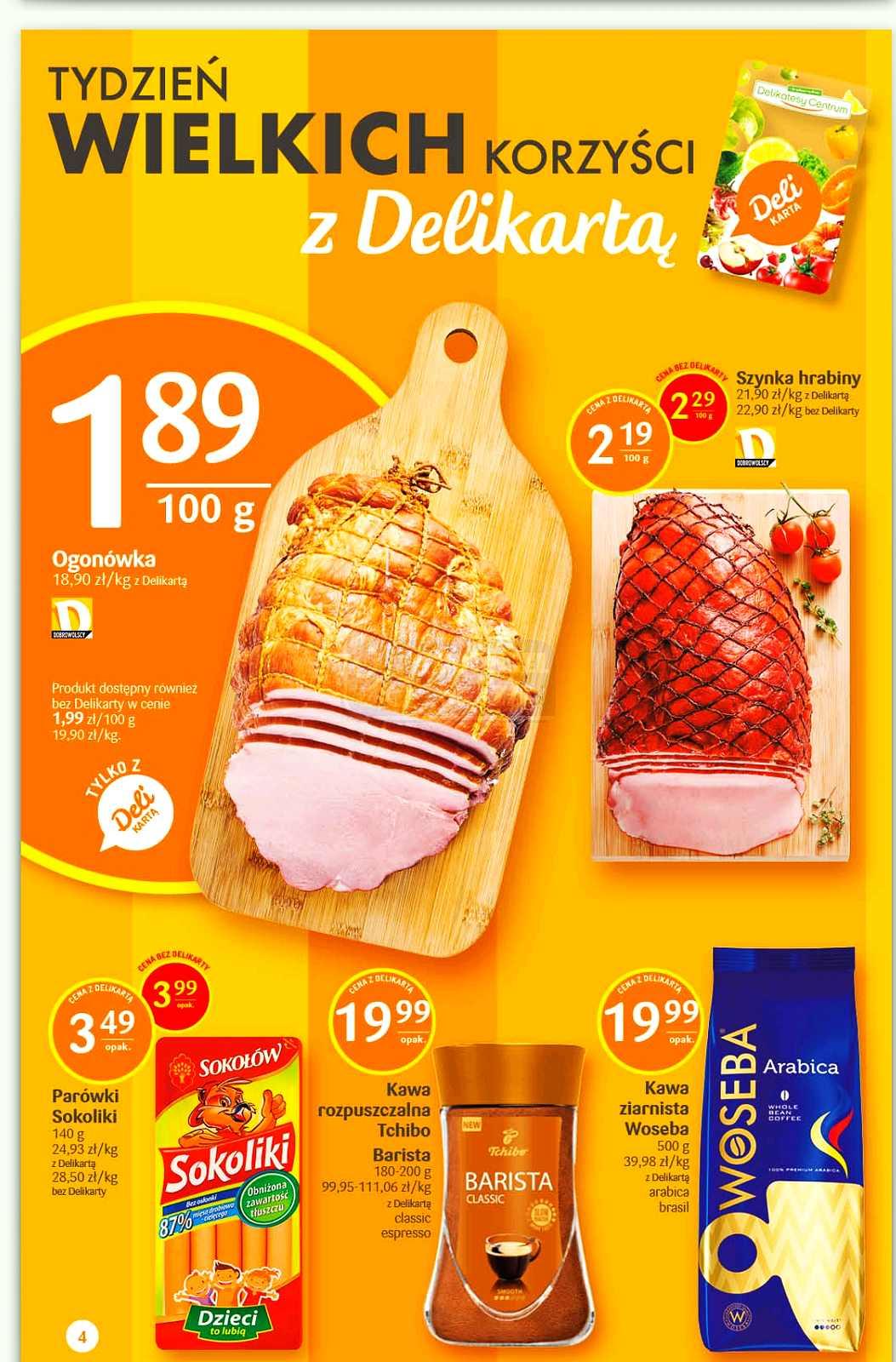 Gazetka promocyjna Delikatesy Centrum str. 4
