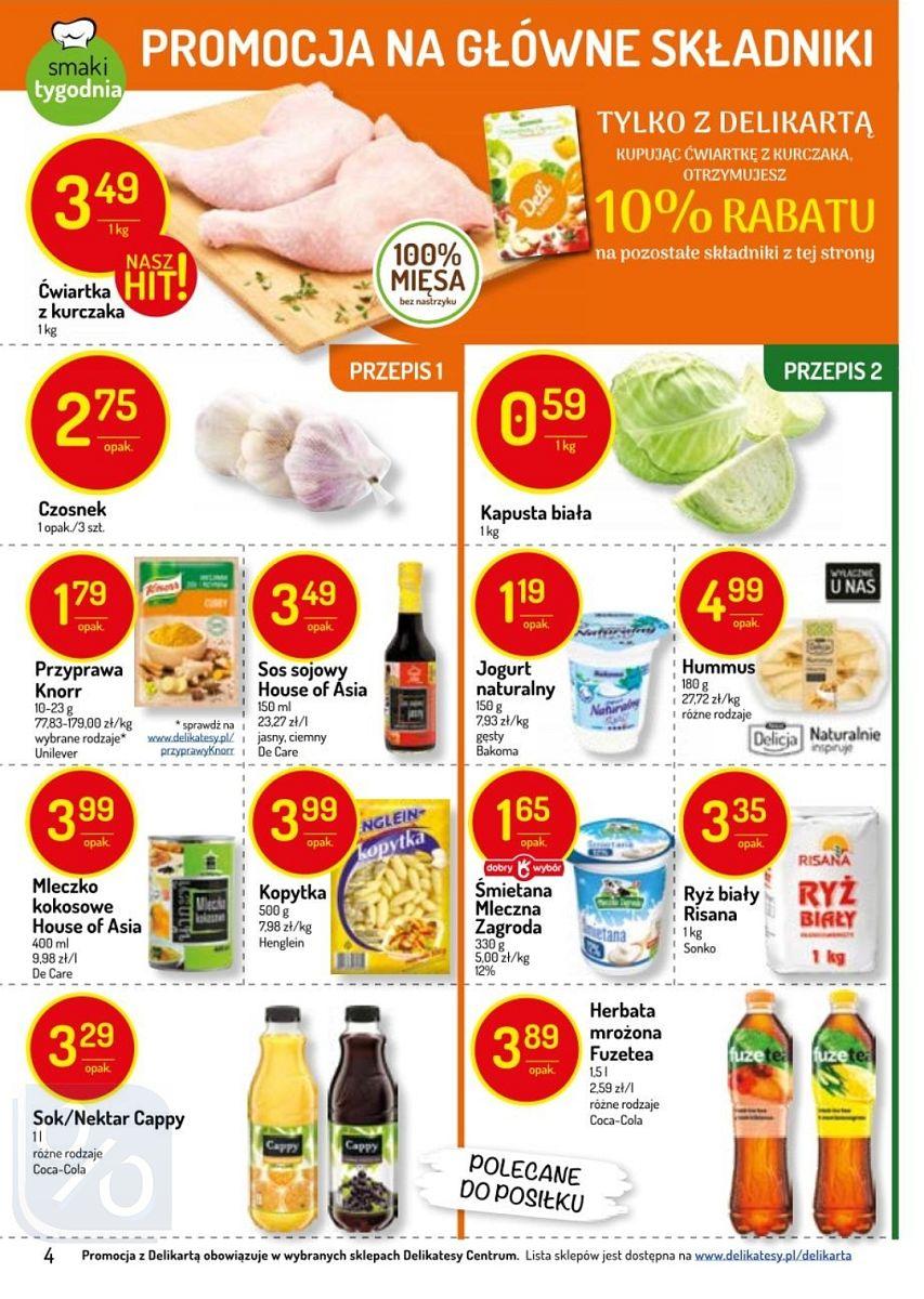 Gazetka promocyjna Delikatesy Centrum str. 4