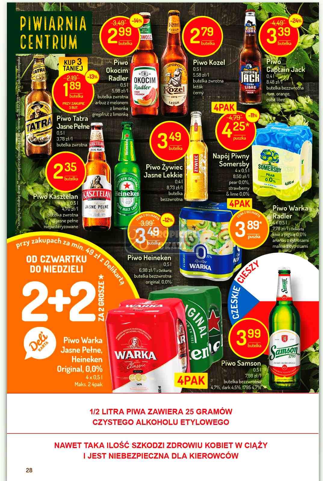 Gazetka promocyjna Delikatesy Centrum str. 28