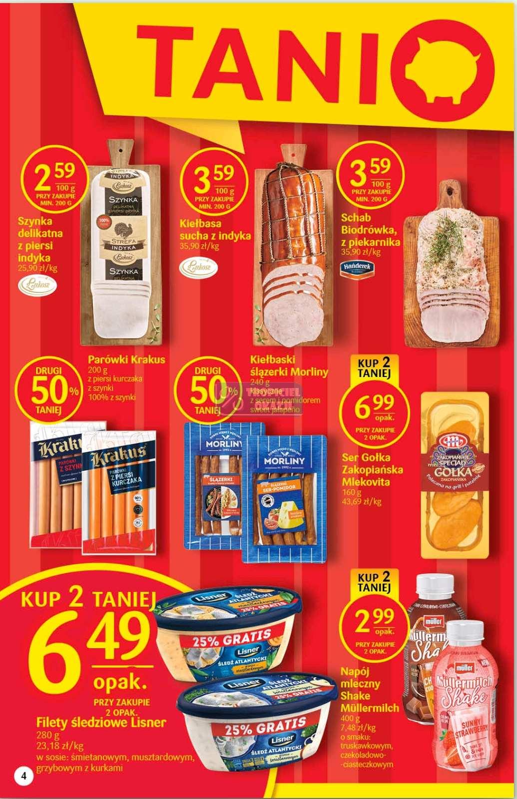 Gazetka promocyjna Delikatesy Centrum str. 4