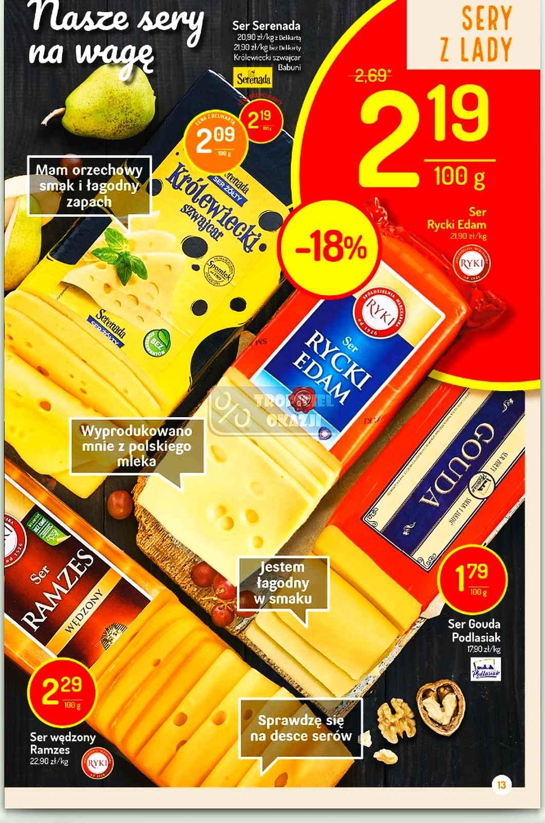 Gazetka promocyjna Delikatesy Centrum str. 13