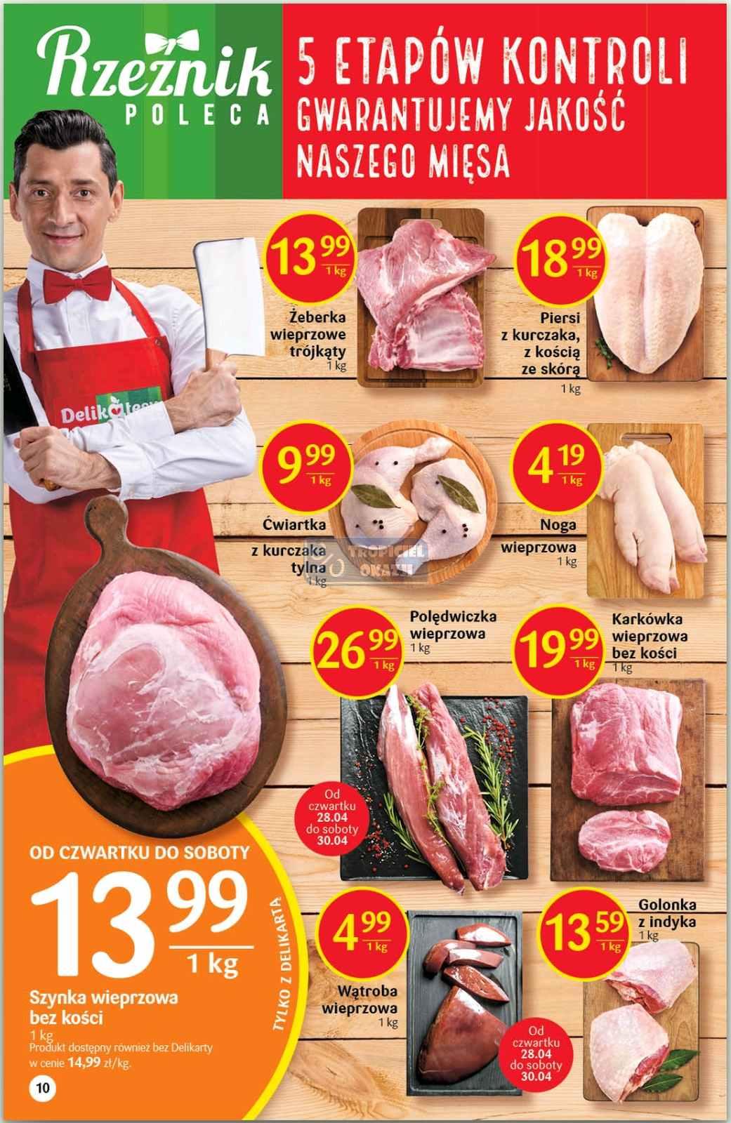 Gazetka promocyjna Delikatesy Centrum str. 10