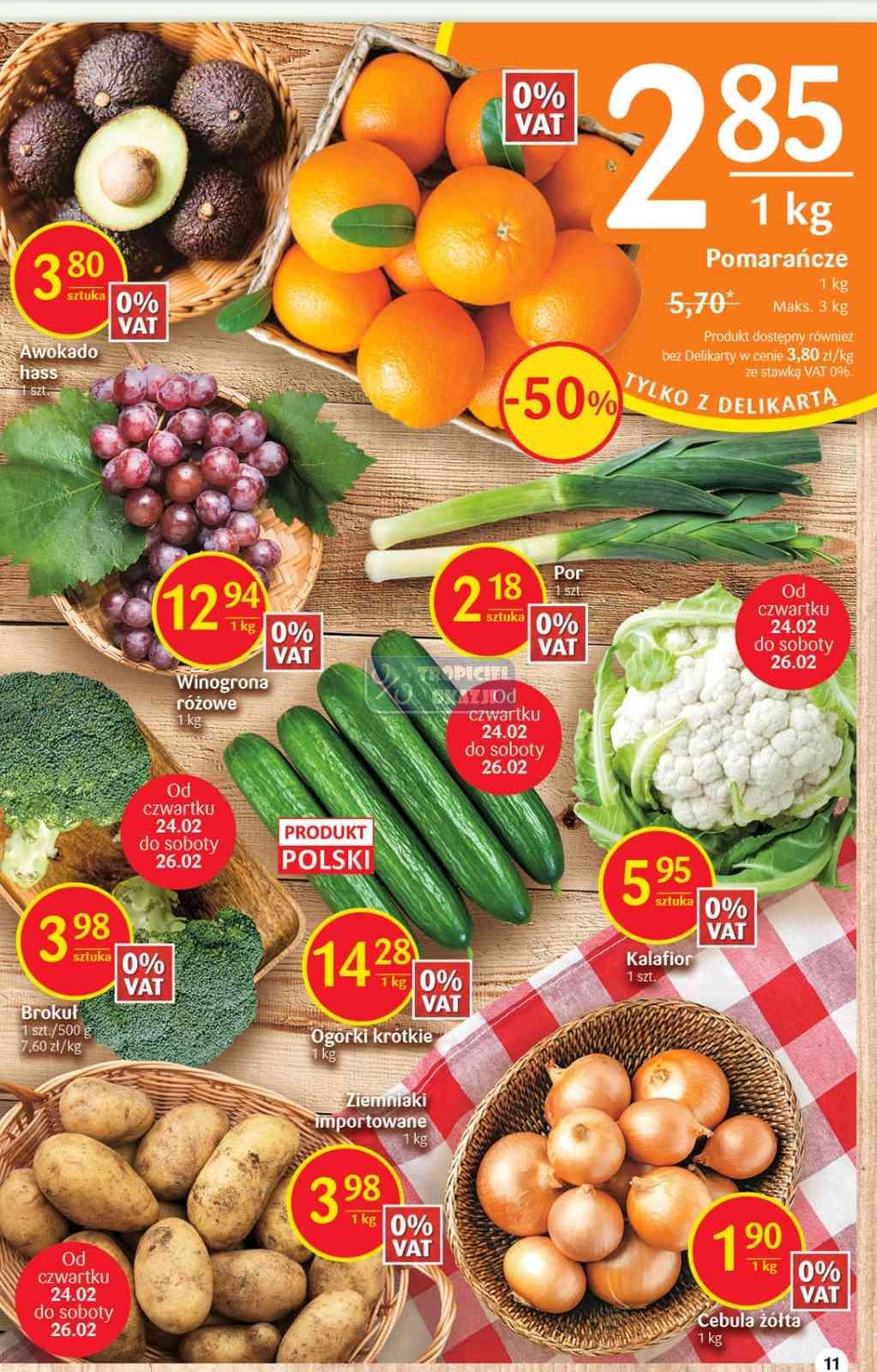 Gazetka promocyjna Delikatesy Centrum str. 11