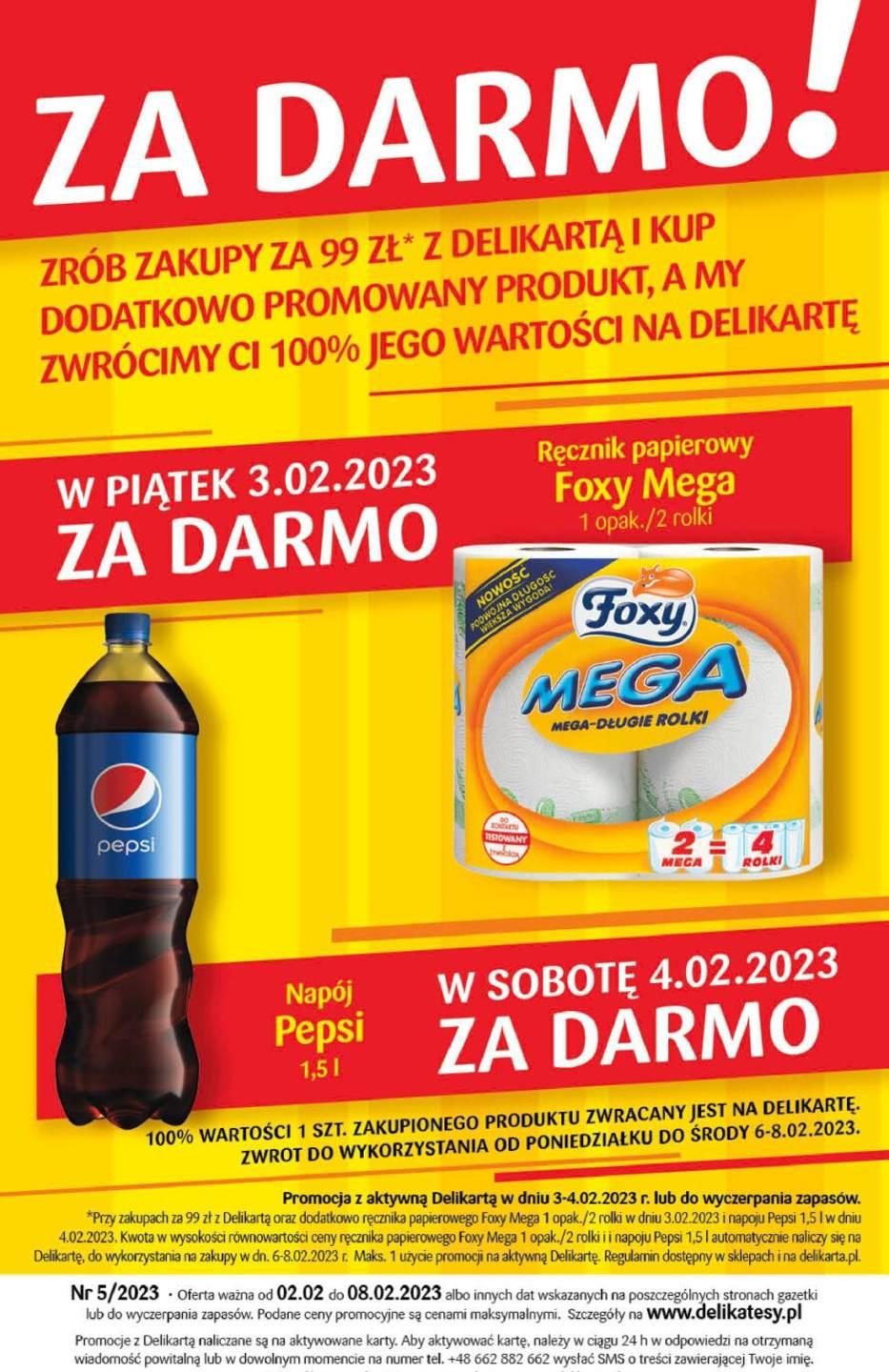 Gazetka promocyjna Delikatesy Centrum str. 32