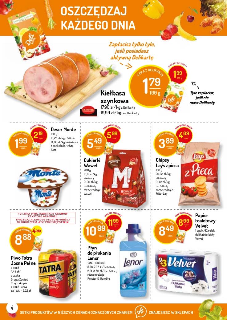 Gazetka promocyjna Delikatesy Centrum str. 4