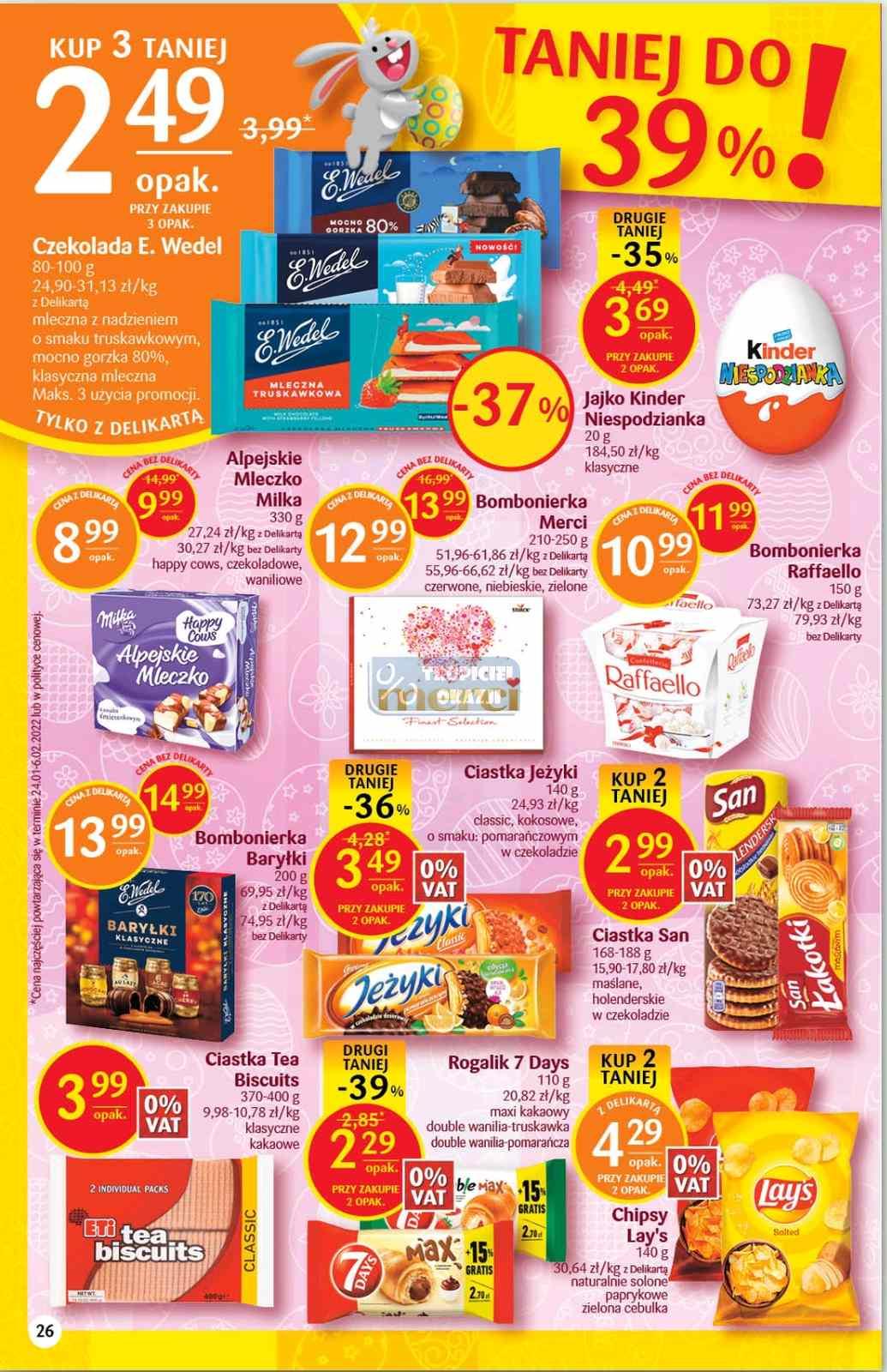 Gazetka promocyjna Delikatesy Centrum str. 26