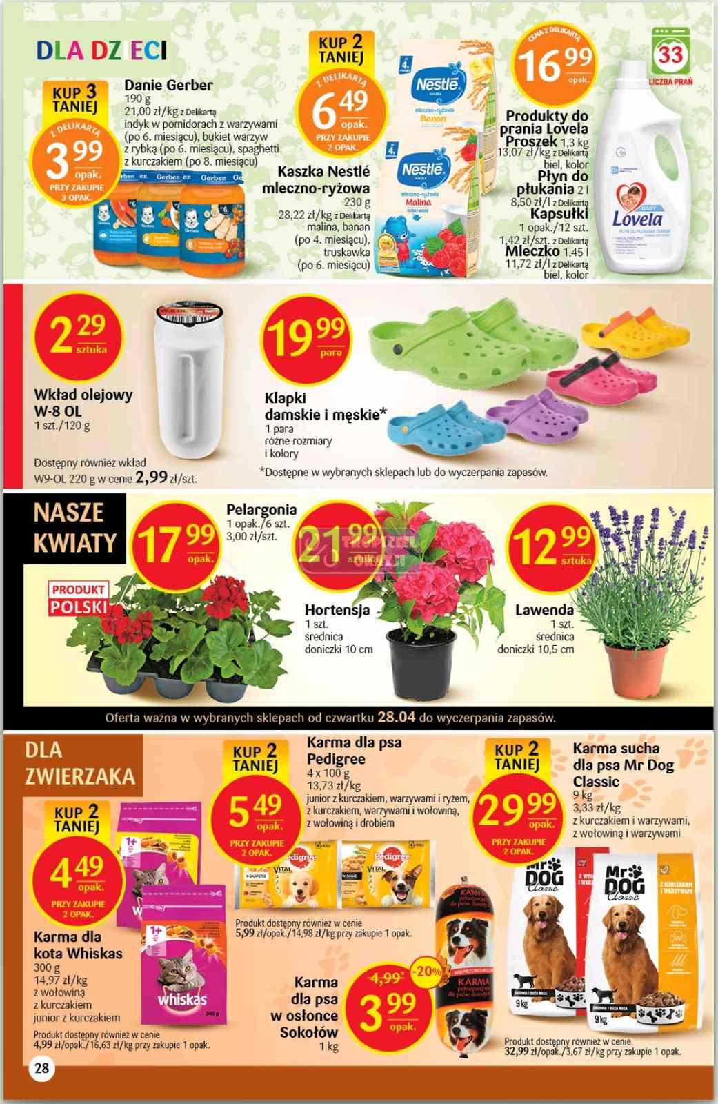 Gazetka promocyjna Delikatesy Centrum str. 28