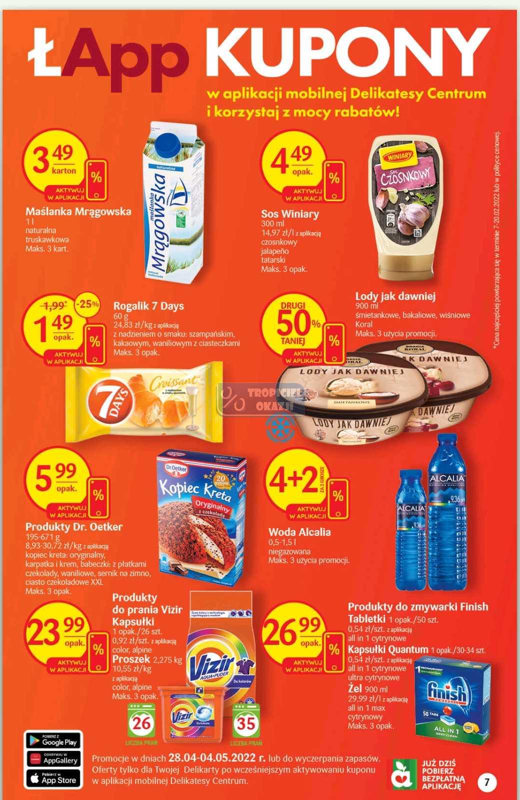 Gazetka promocyjna Delikatesy Centrum str. 7