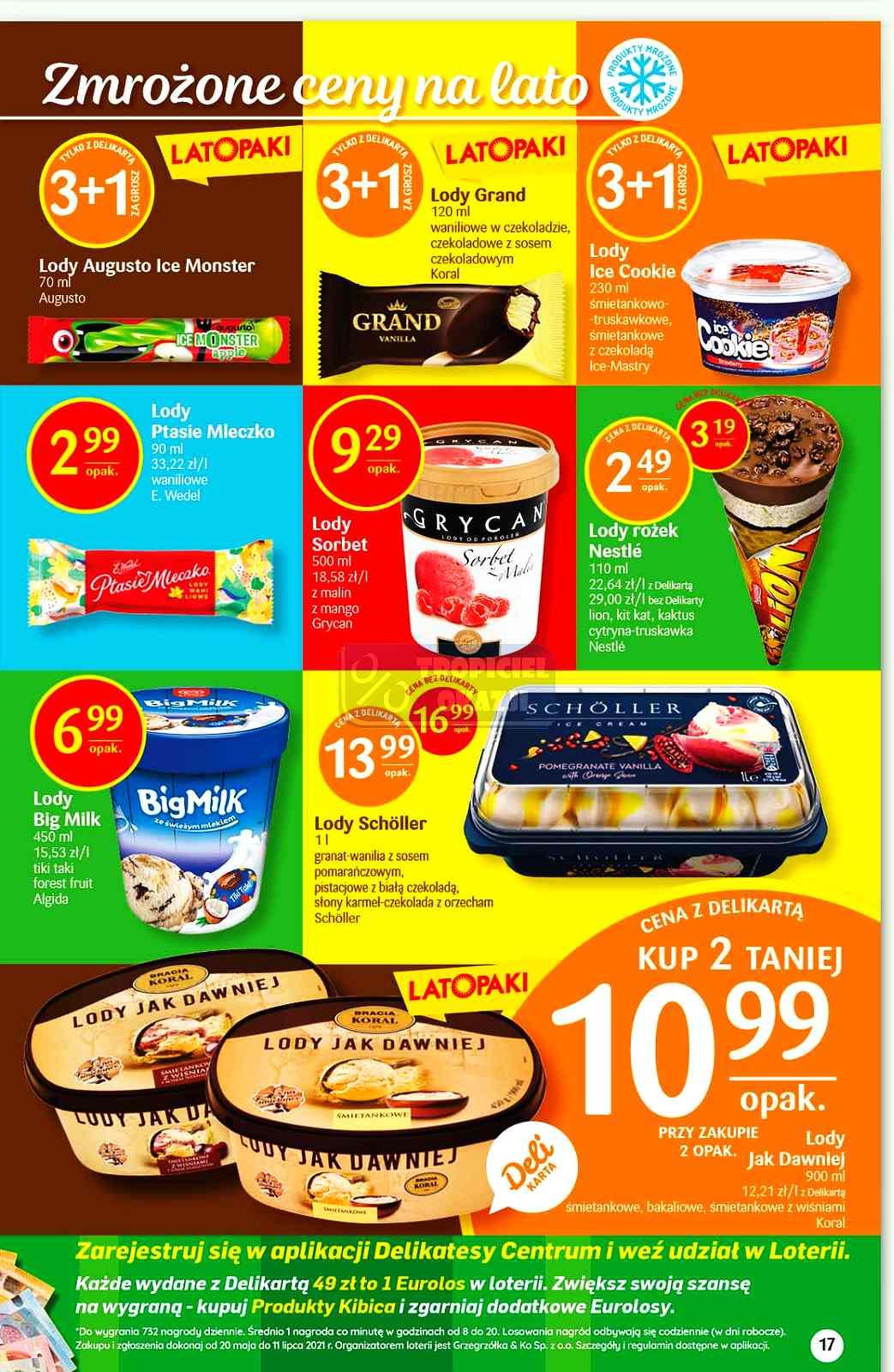 Gazetka promocyjna Delikatesy Centrum str. 17