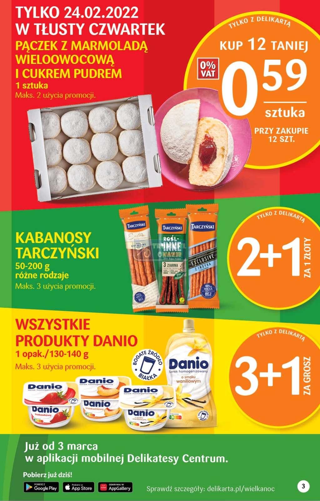 Gazetka promocyjna Delikatesy Centrum str. 3