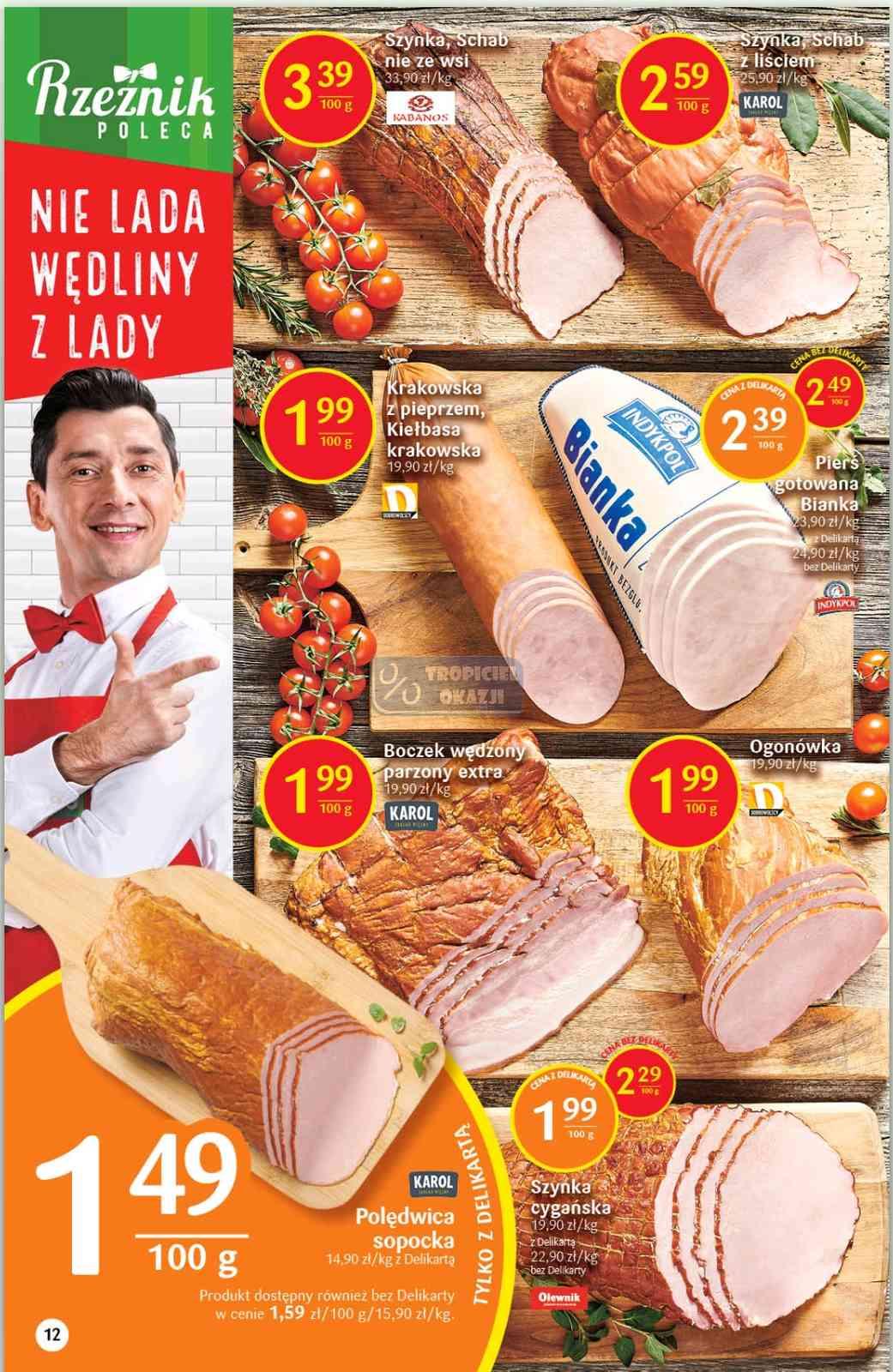 Gazetka promocyjna Delikatesy Centrum str. 12