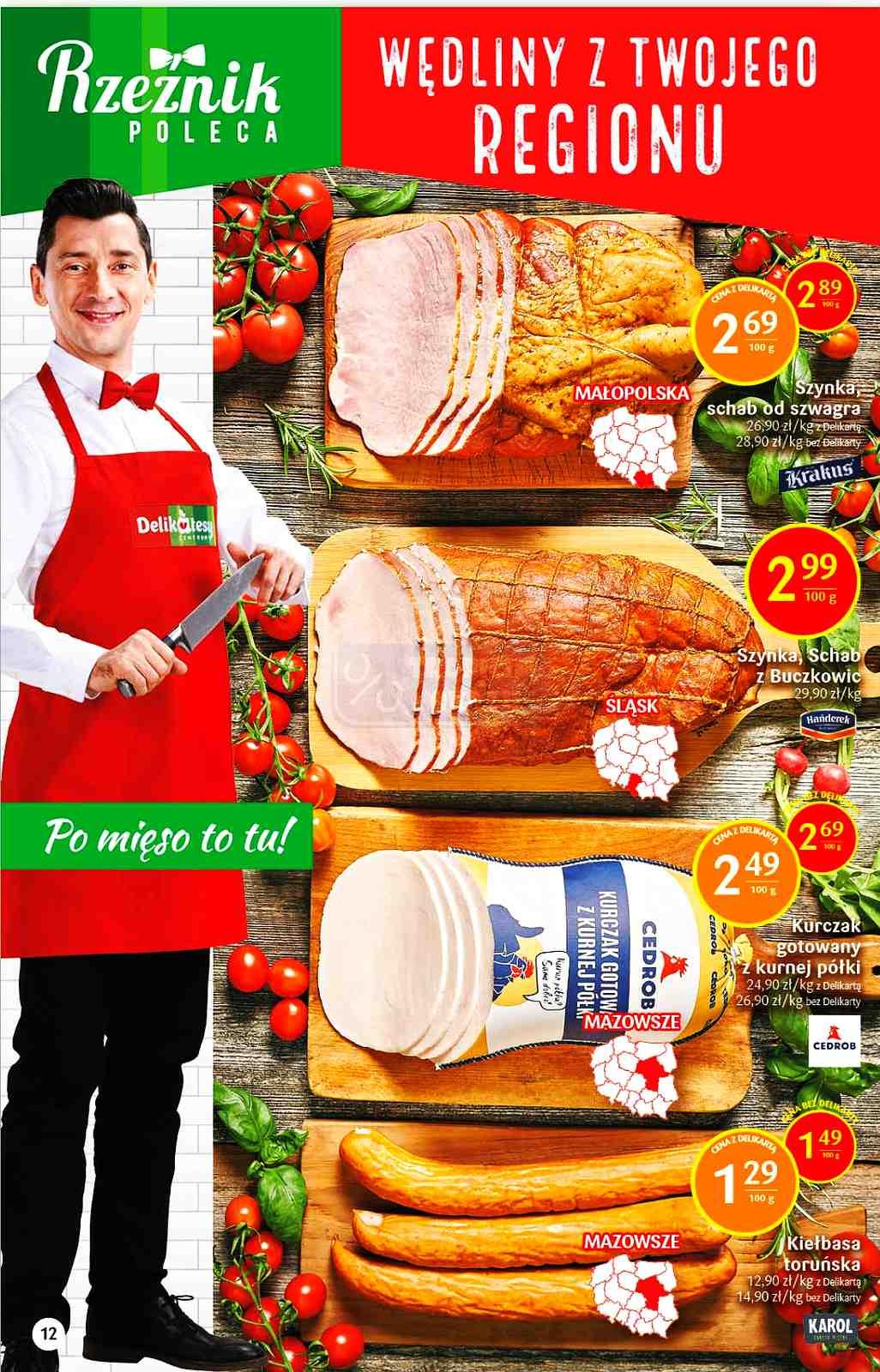 Gazetka promocyjna Delikatesy Centrum str. 12