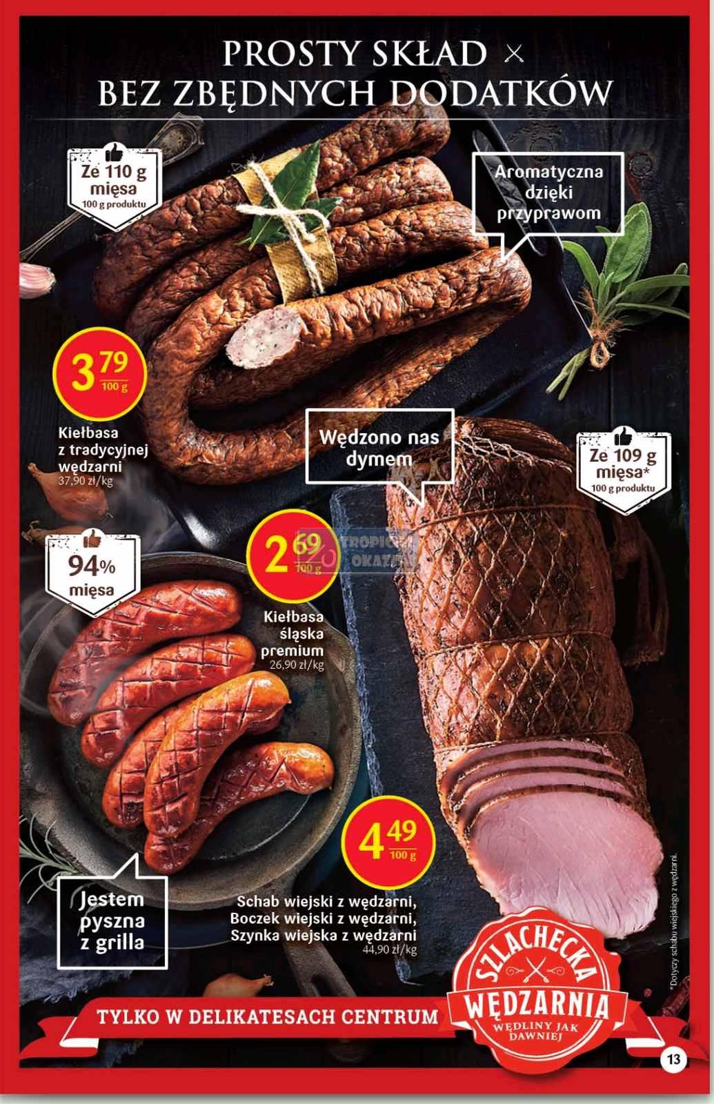 Gazetka promocyjna Delikatesy Centrum str. 13