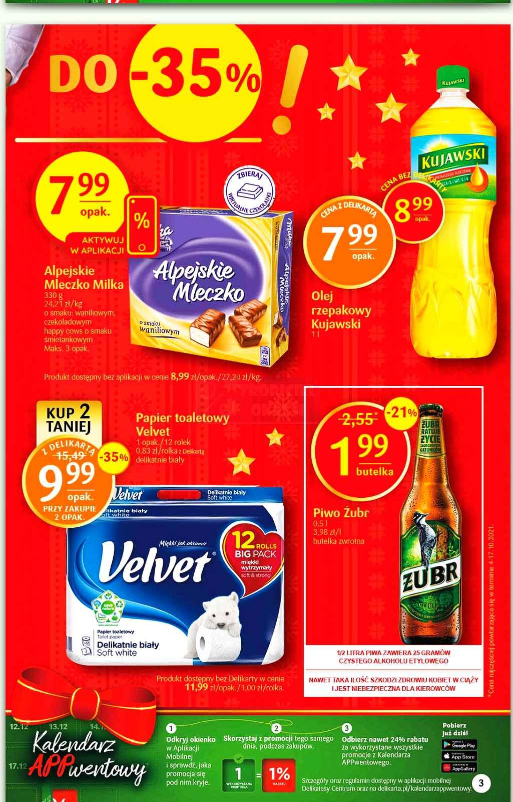 Gazetka promocyjna Delikatesy Centrum str. 3