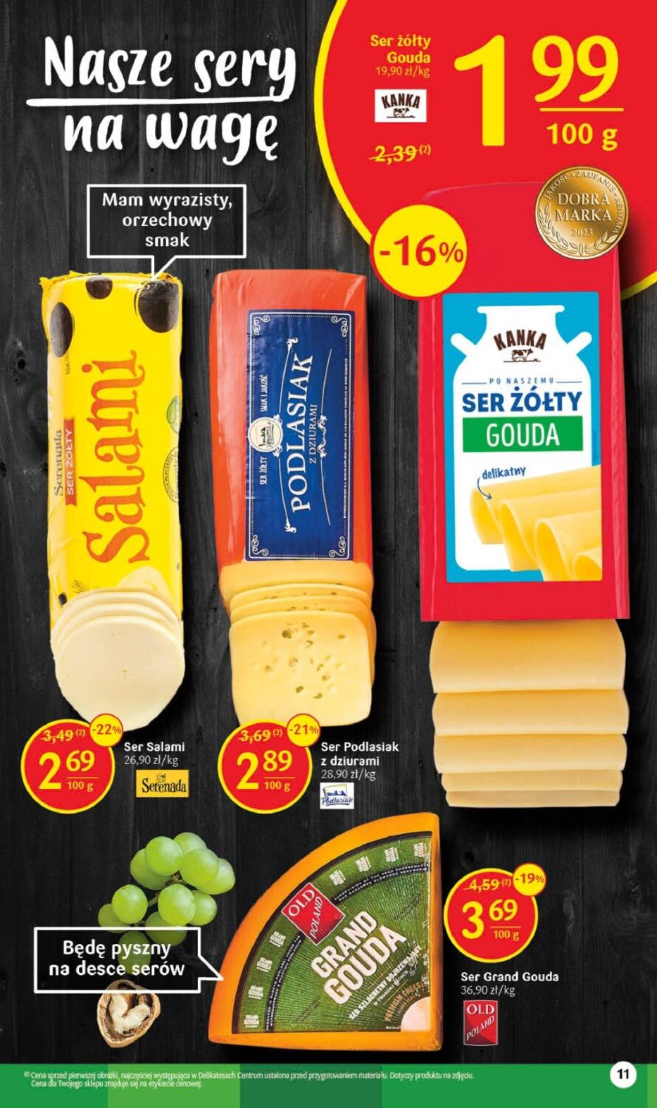 Gazetka promocyjna Delikatesy Centrum str. 11