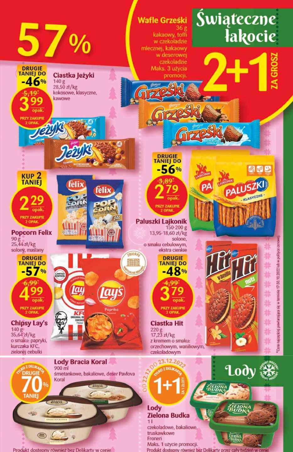 Gazetka promocyjna Delikatesy Centrum str. 21