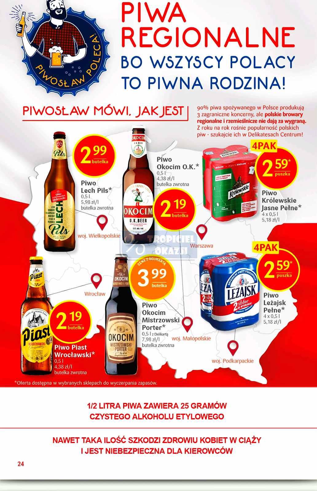 Gazetka promocyjna Delikatesy Centrum str. 24