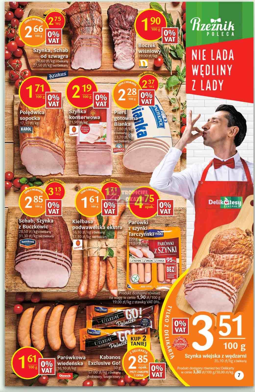 Gazetka promocyjna Delikatesy Centrum str. 7