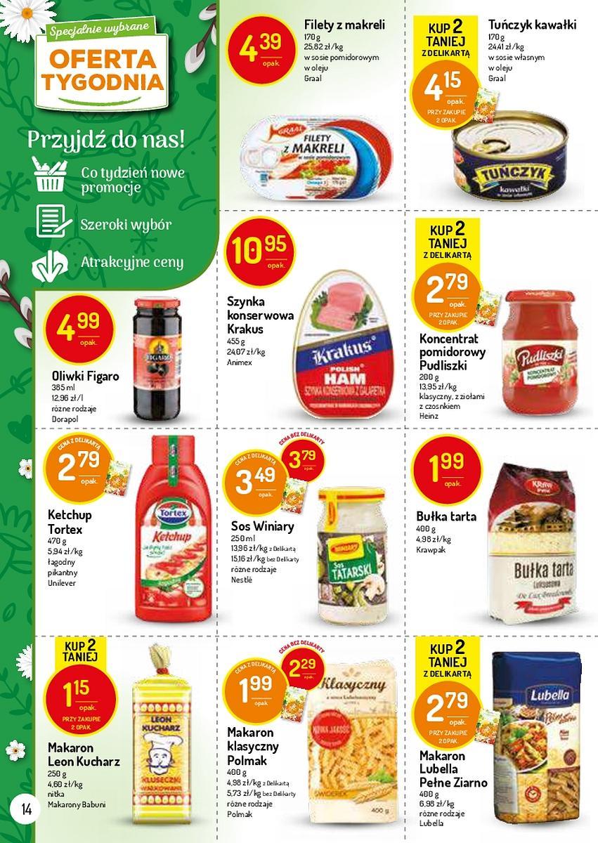 Gazetka promocyjna Delikatesy Centrum str. 14