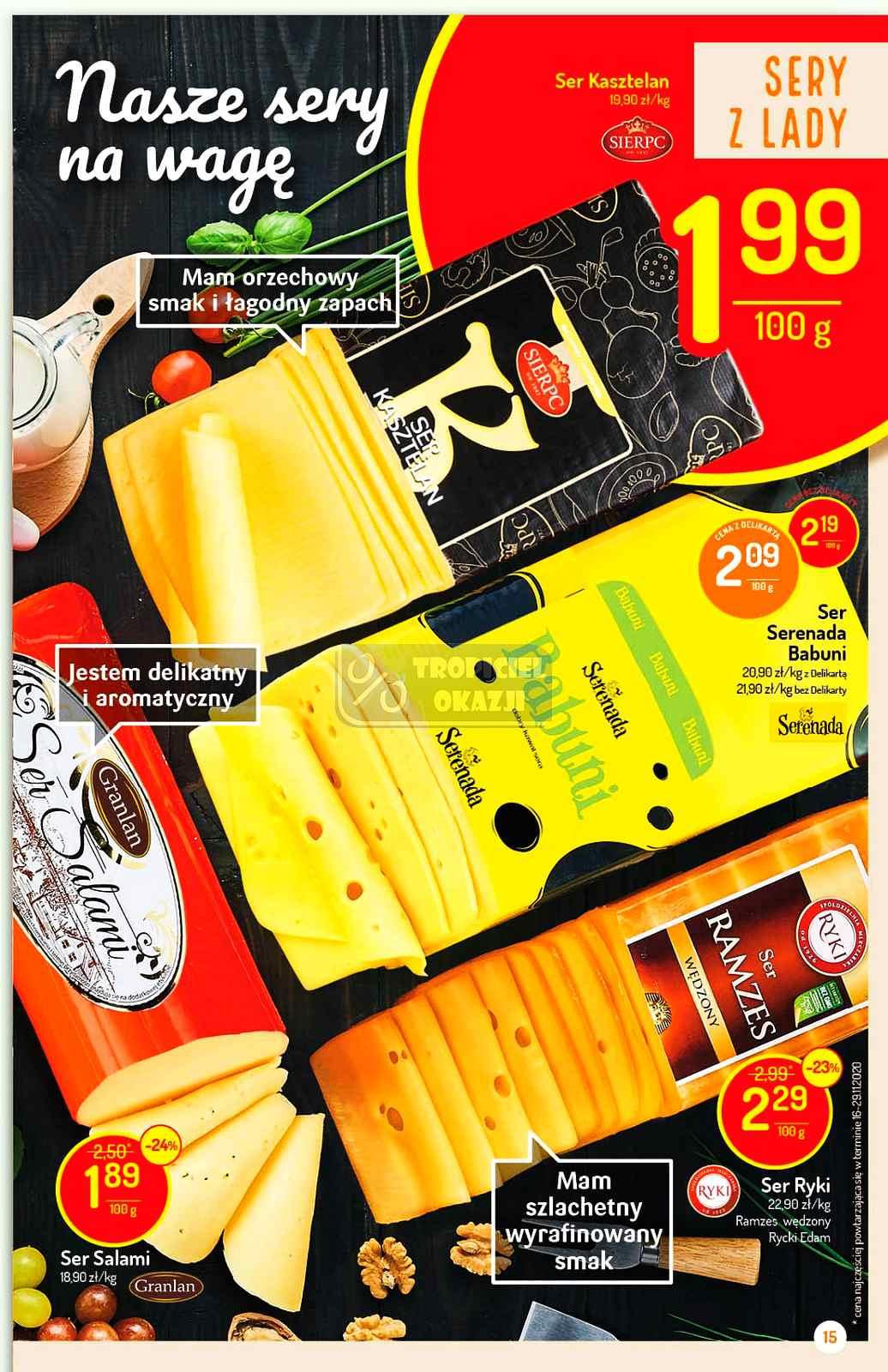 Gazetka promocyjna Delikatesy Centrum str. 15