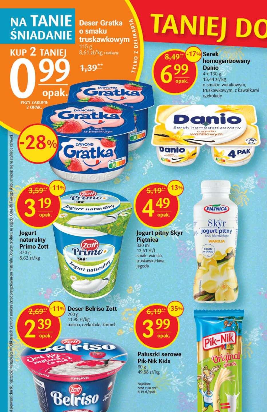 Gazetka promocyjna Delikatesy Centrum str. 16