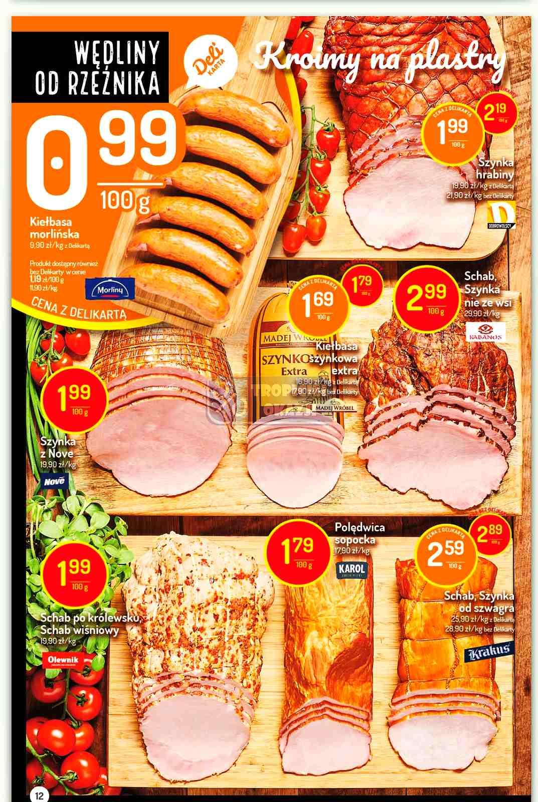 Gazetka promocyjna Delikatesy Centrum str. 12