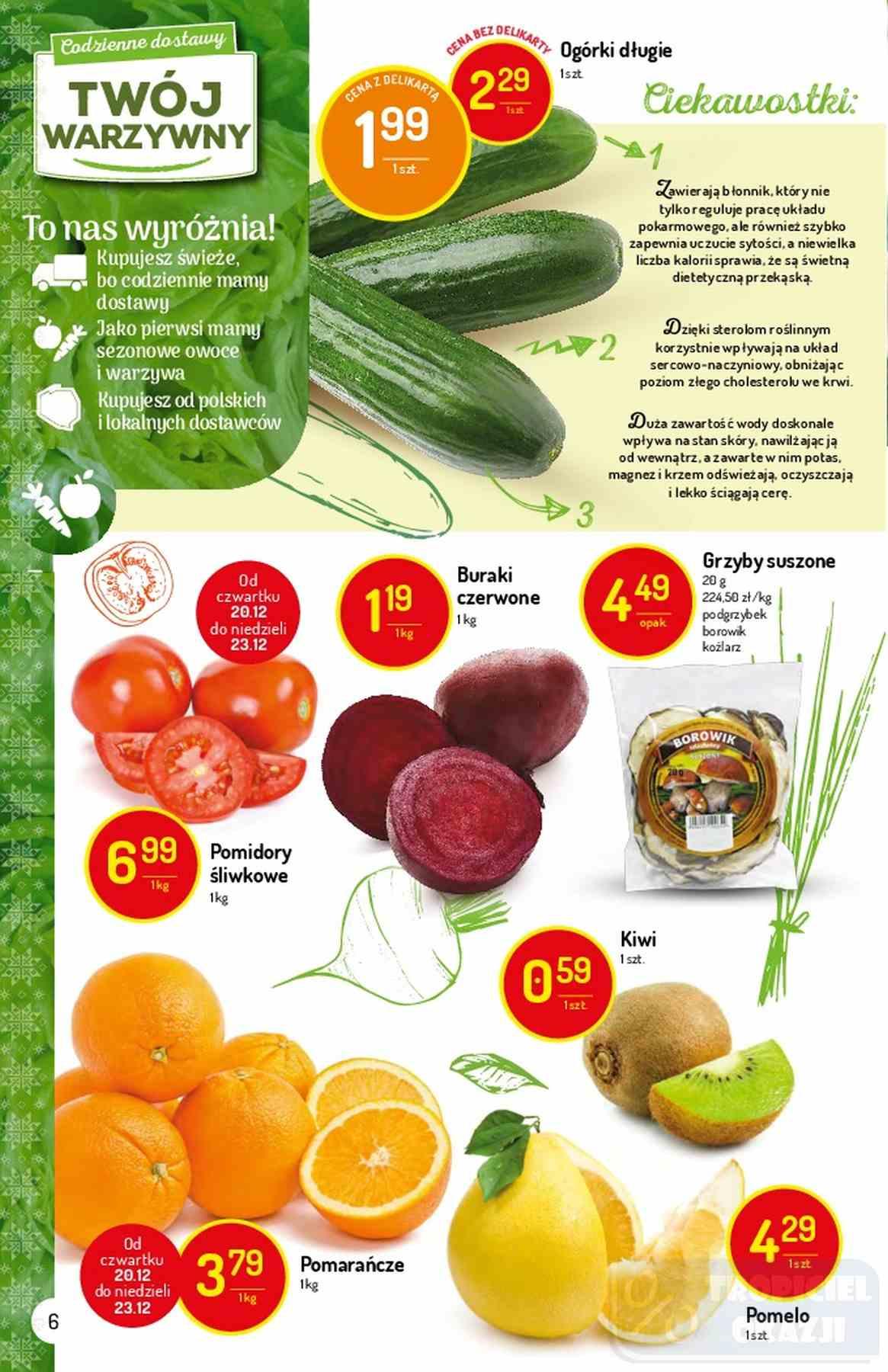 Gazetka promocyjna Delikatesy Centrum str. 6