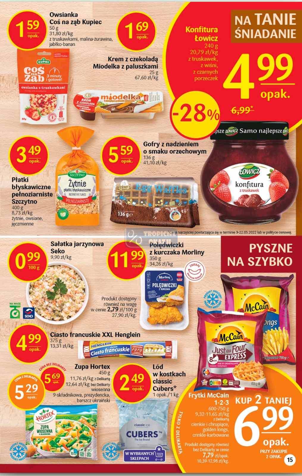 Gazetka promocyjna Delikatesy Centrum str. 15