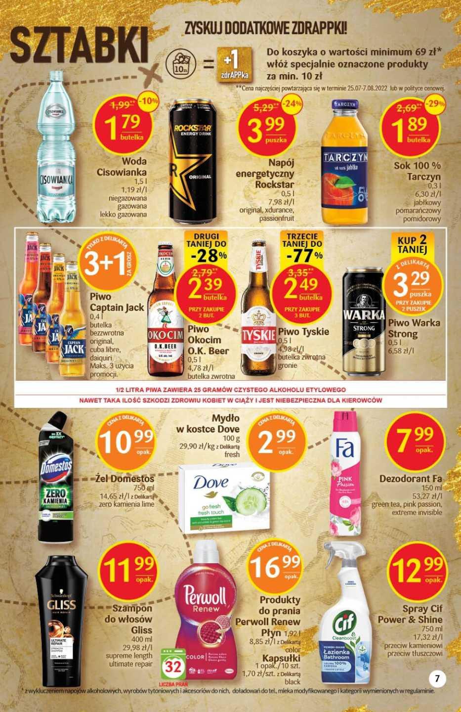 Gazetka promocyjna Delikatesy Centrum str. 7