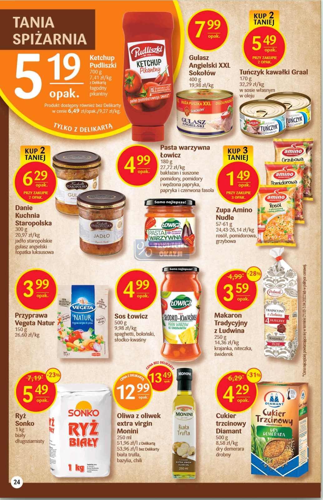 Gazetka promocyjna Delikatesy Centrum str. 24