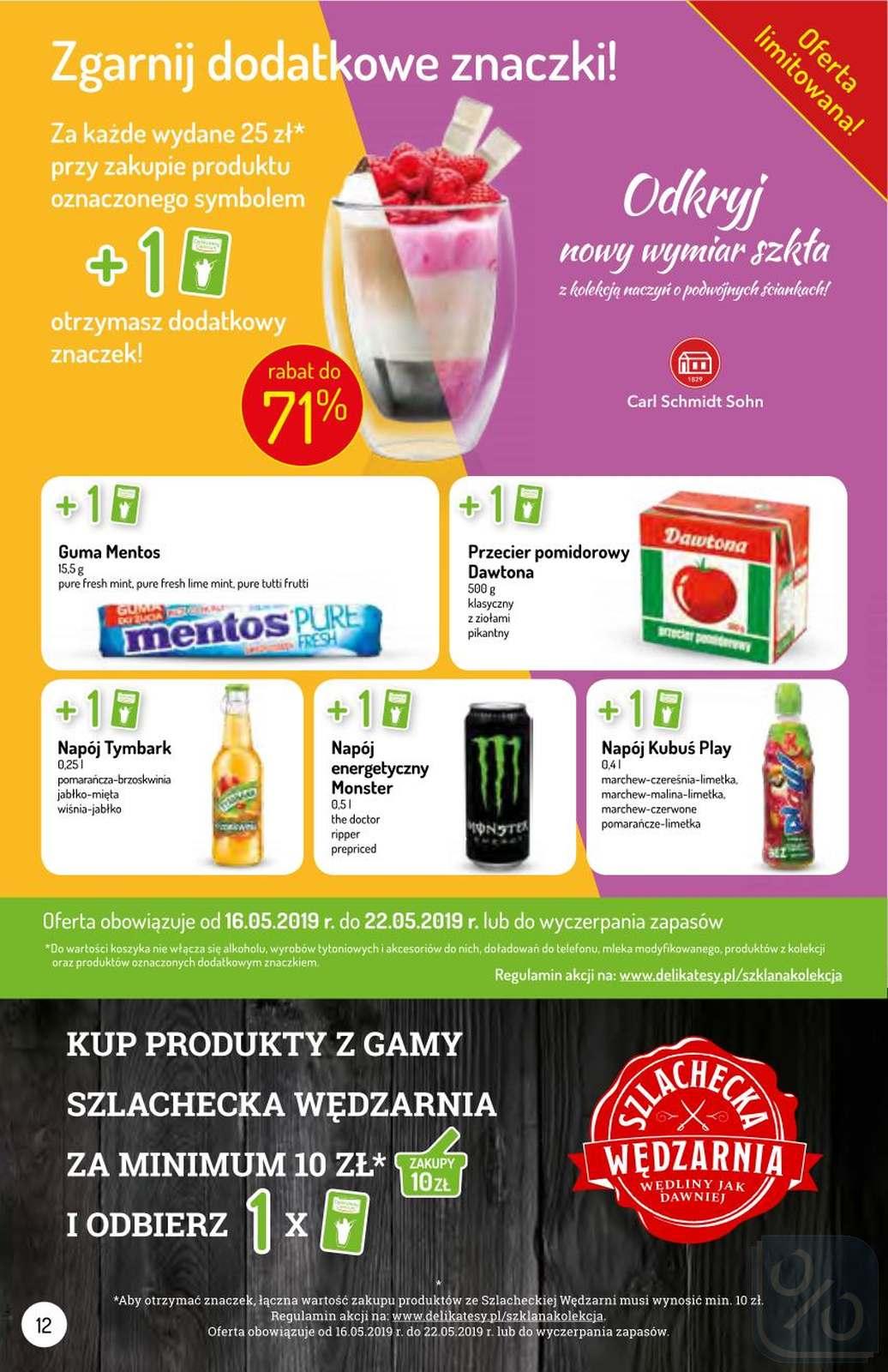 Gazetka promocyjna Delikatesy Centrum str. 12