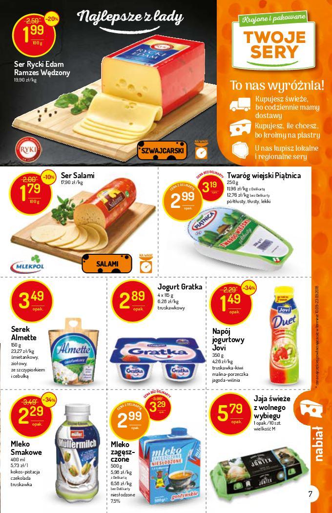 Gazetka promocyjna Delikatesy Centrum str. 7