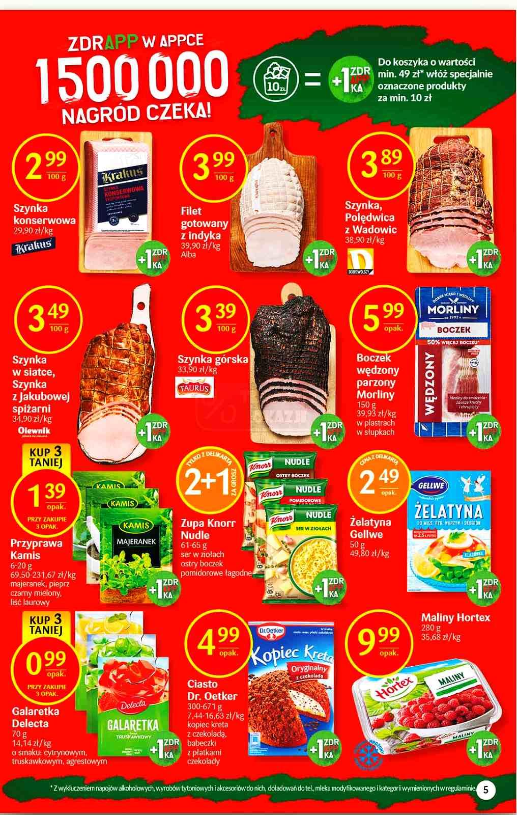 Gazetka promocyjna Delikatesy Centrum str. 5