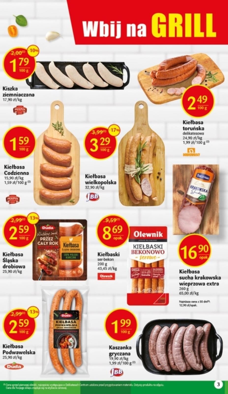 Gazetka promocyjna Delikatesy Centrum str. 3