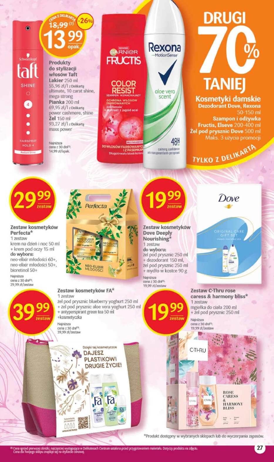 Gazetka promocyjna Delikatesy Centrum str. 27