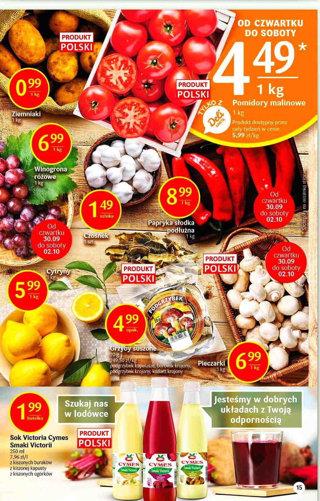 Gazetka promocyjna Delikatesy Centrum str. 15