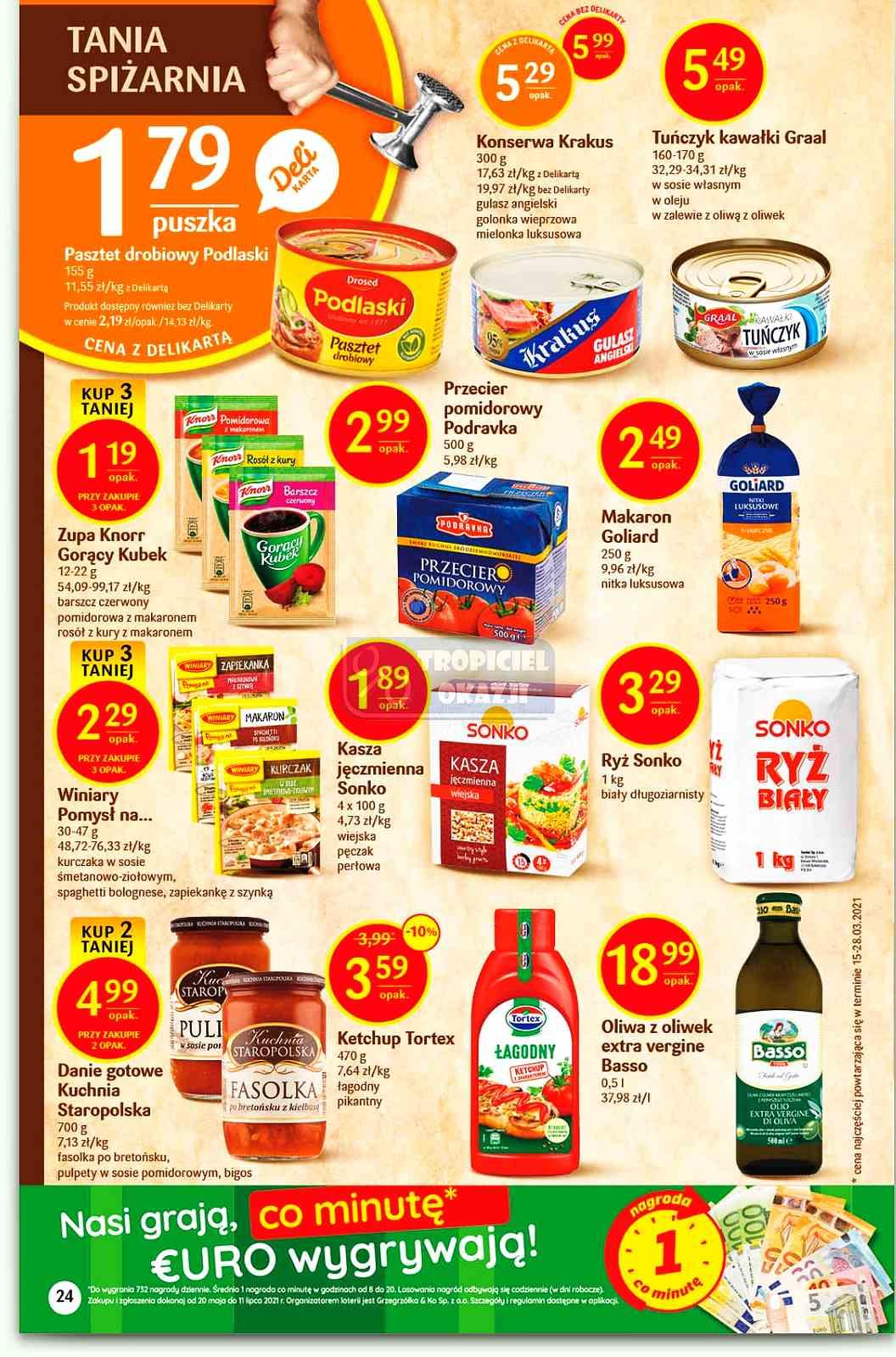 Gazetka promocyjna Delikatesy Centrum str. 24