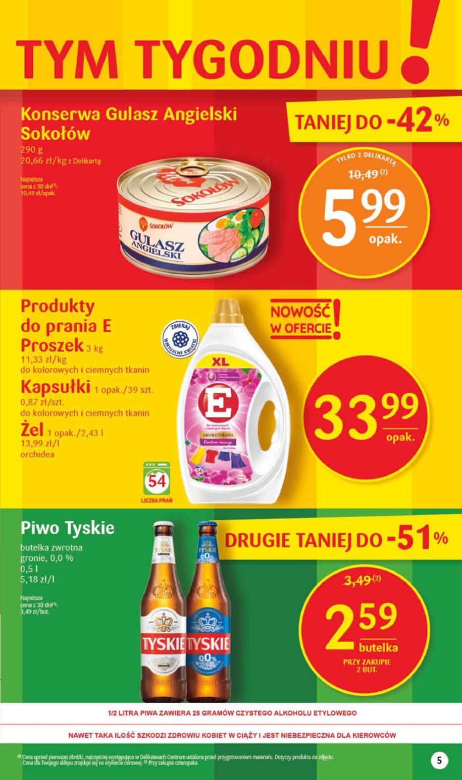 Gazetka promocyjna Delikatesy Centrum str. 5