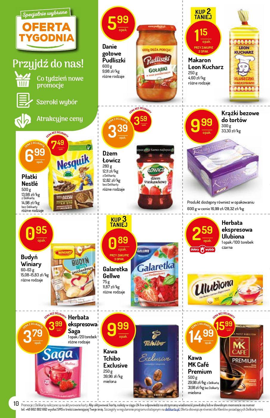 Gazetka promocyjna Delikatesy Centrum str. 10