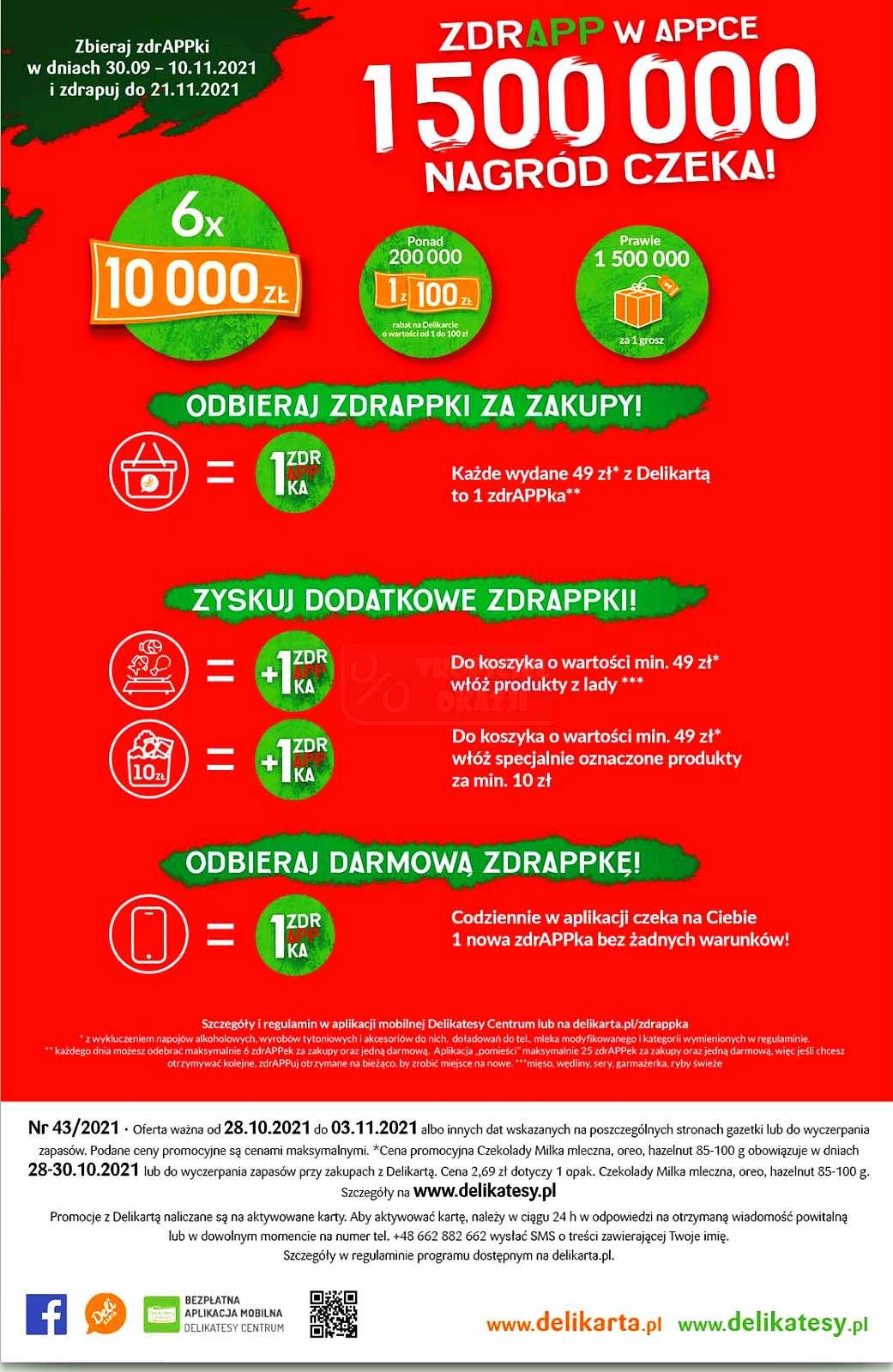 Gazetka promocyjna Delikatesy Centrum str. 32