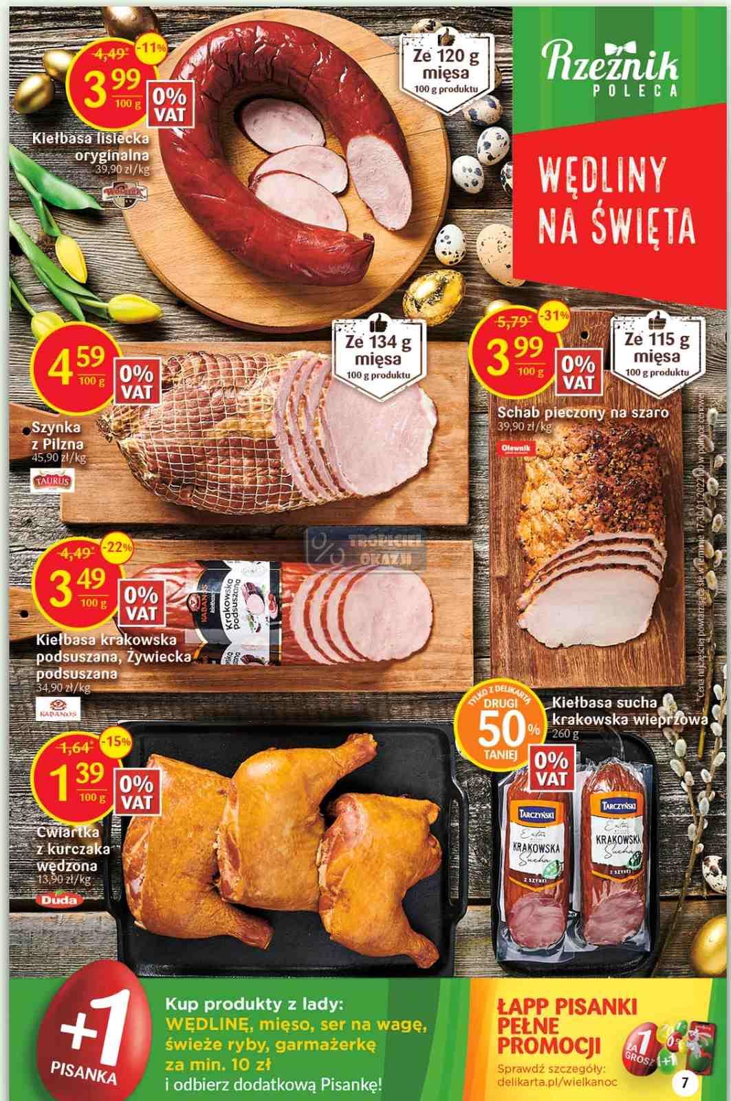 Gazetka promocyjna Delikatesy Centrum str. 7