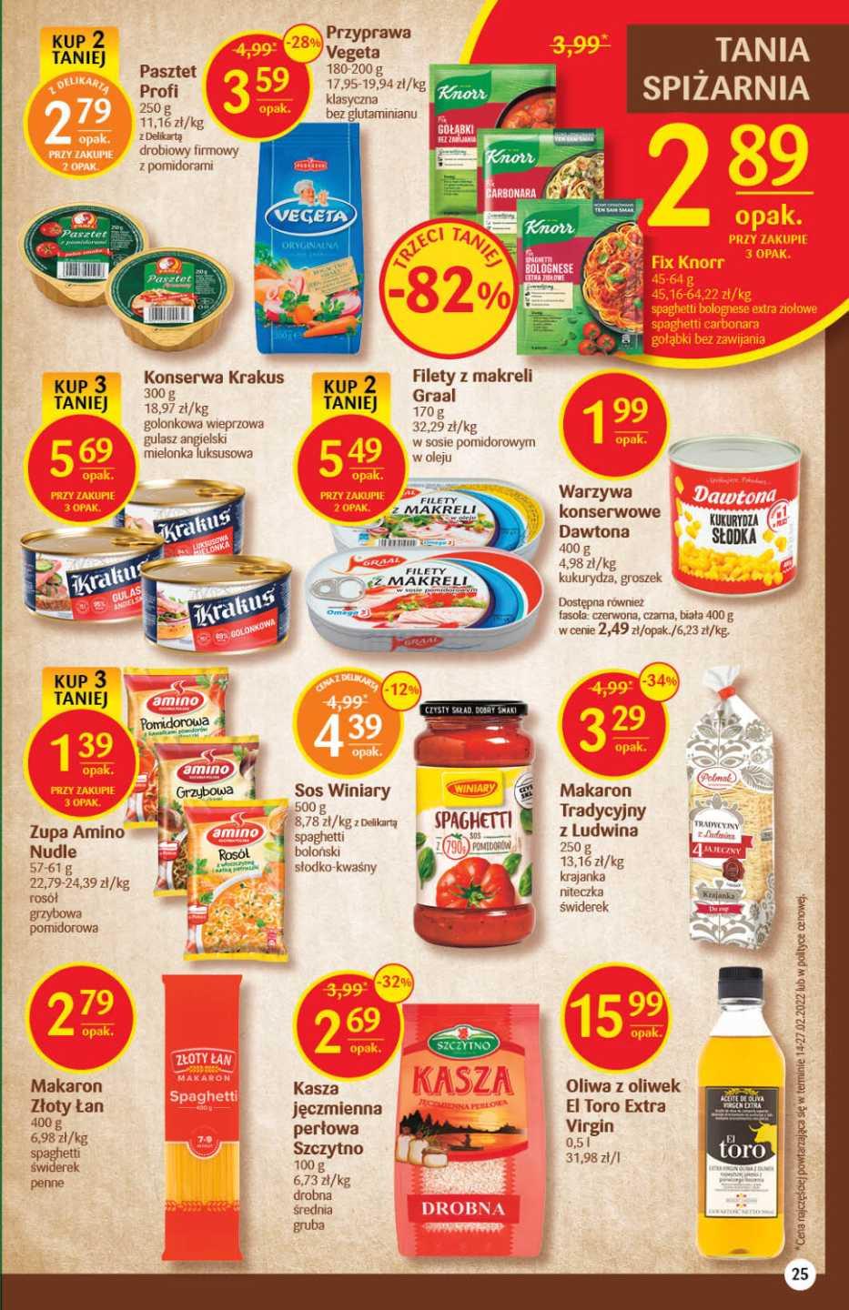 Gazetka promocyjna Delikatesy Centrum str. 25