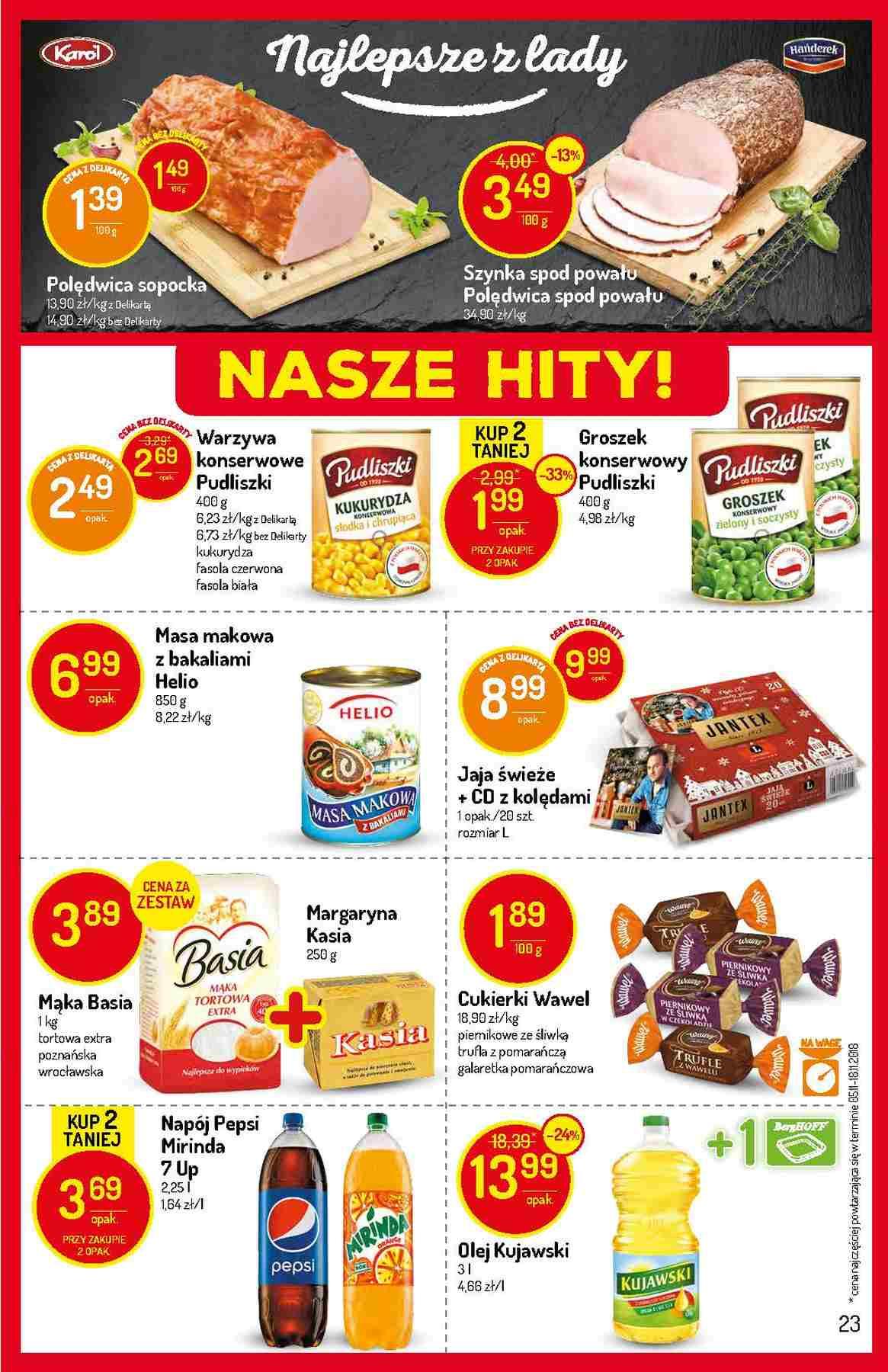 Gazetka promocyjna Delikatesy Centrum str. 23