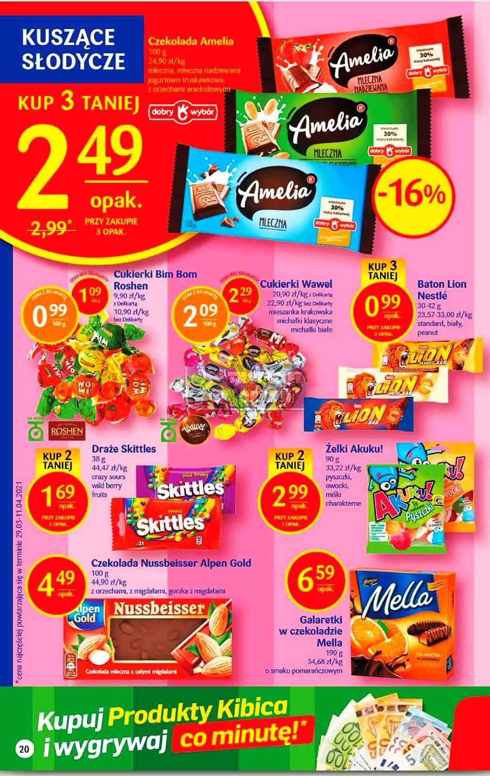 Gazetka promocyjna Delikatesy Centrum str. 20