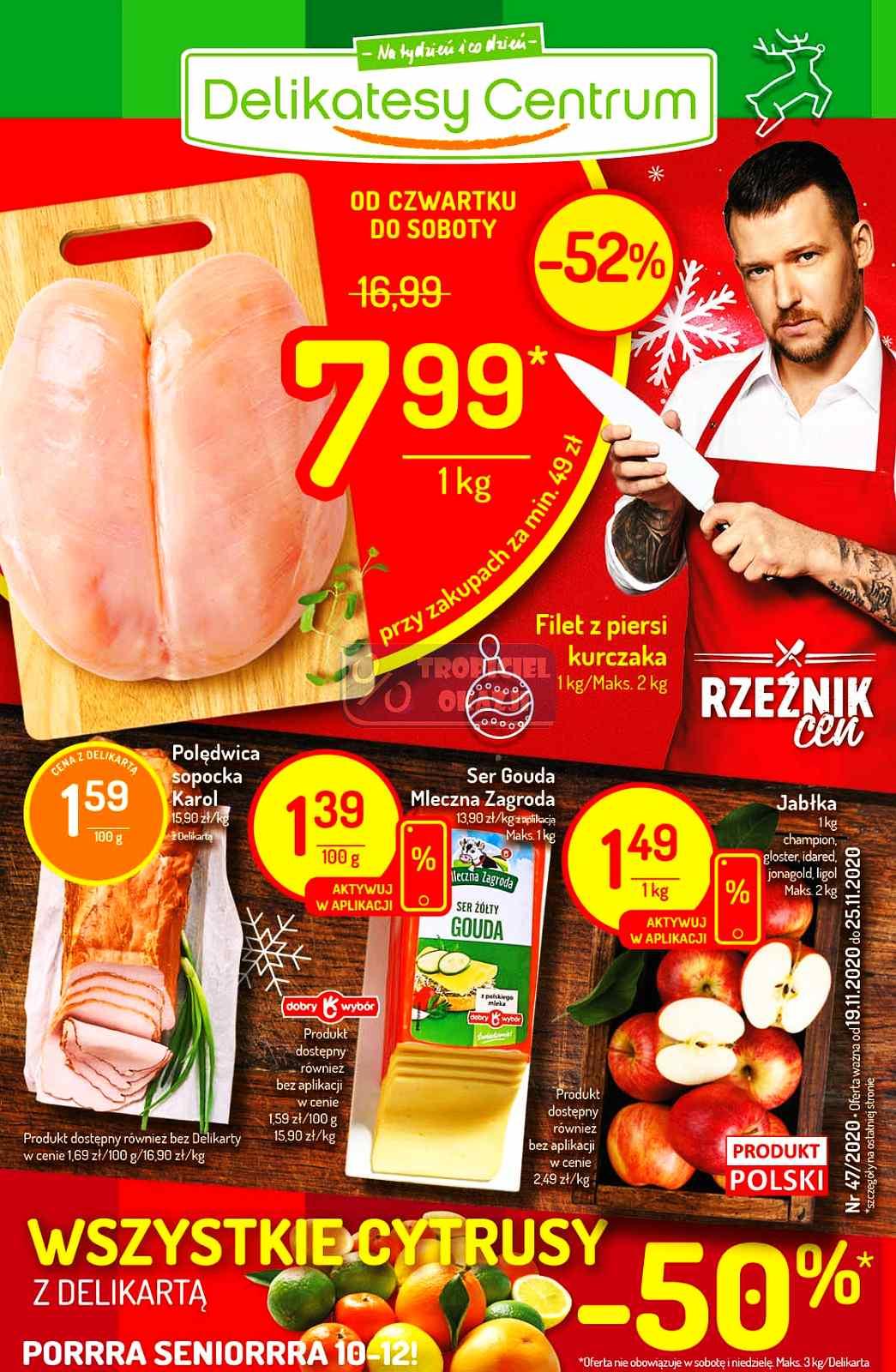 Gazetka promocyjna Delikatesy Centrum str. 1