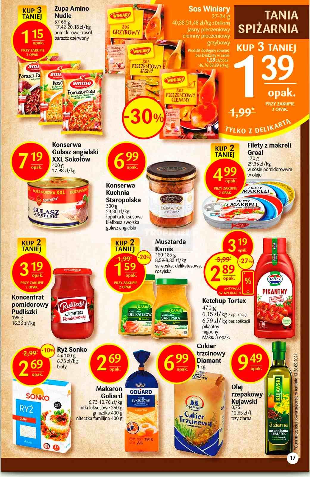 Gazetka promocyjna Delikatesy Centrum str. 17