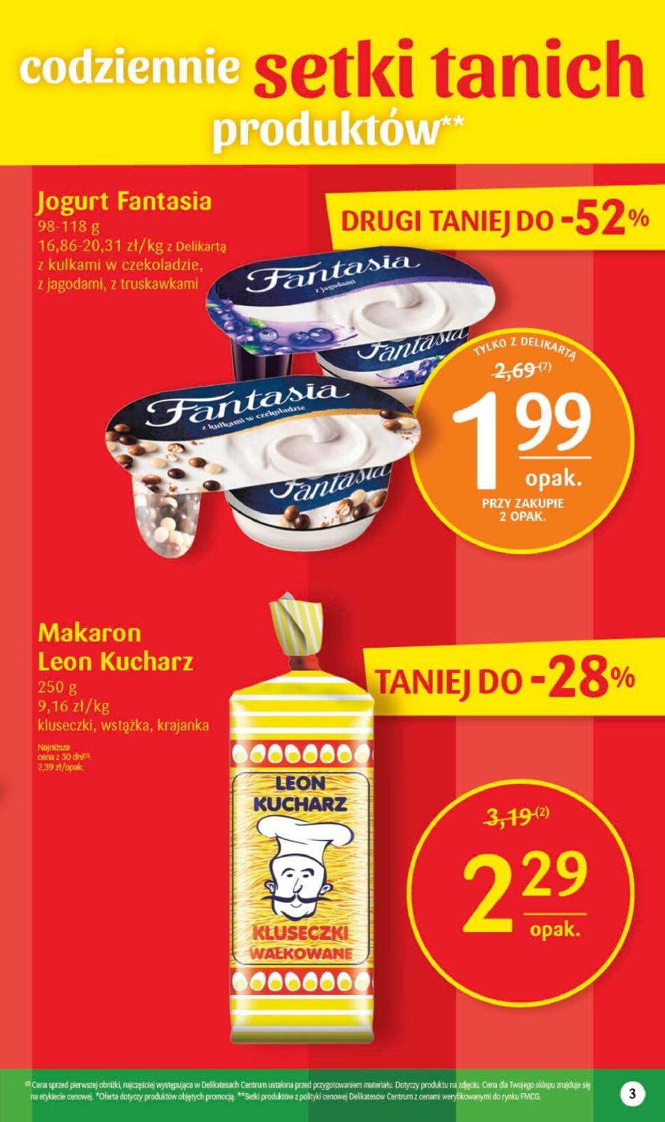 Gazetka promocyjna Delikatesy Centrum str. 3
