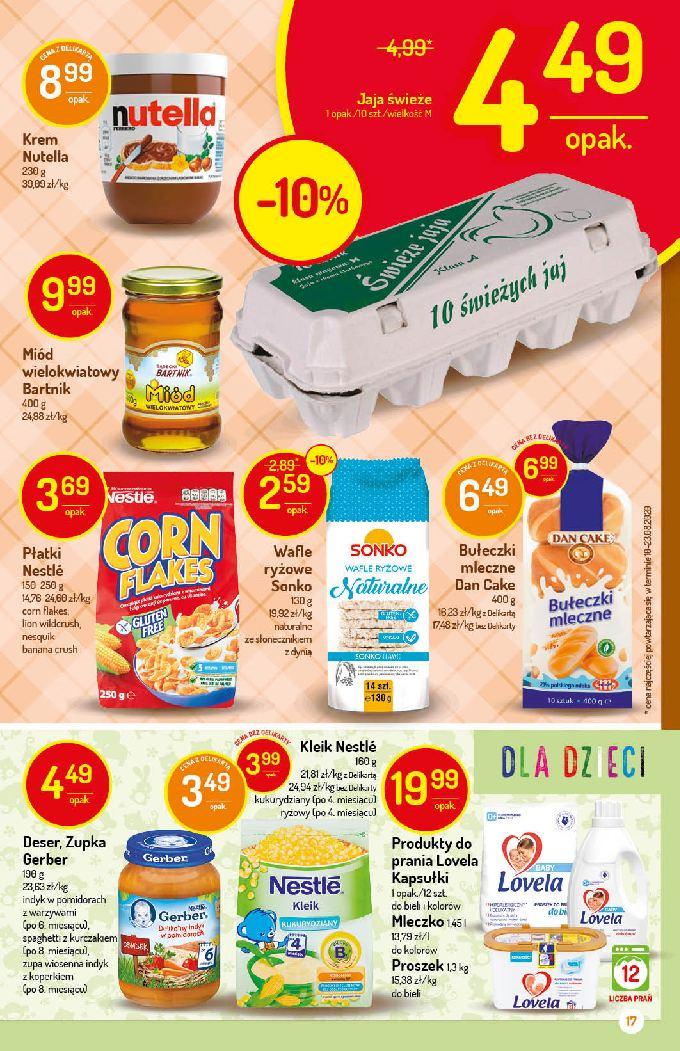 Gazetka promocyjna Delikatesy Centrum str. 17