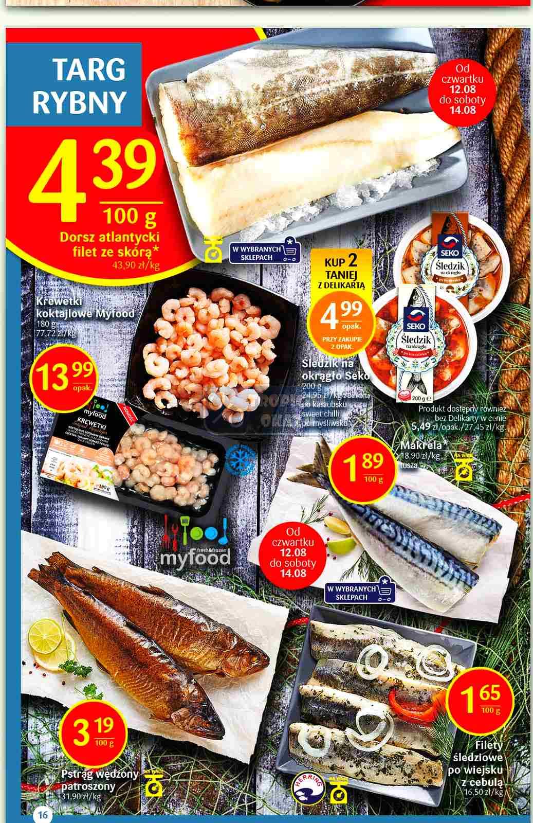 Gazetka promocyjna Delikatesy Centrum str. 16